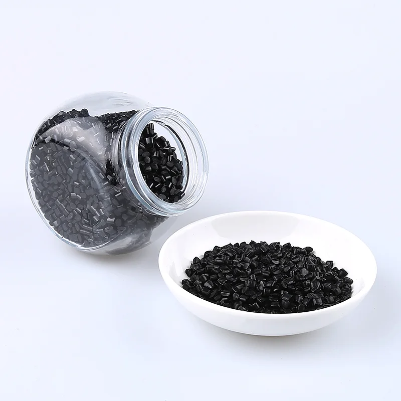 DGK-LDPE DD4-5 conductive PE black pellets in jar