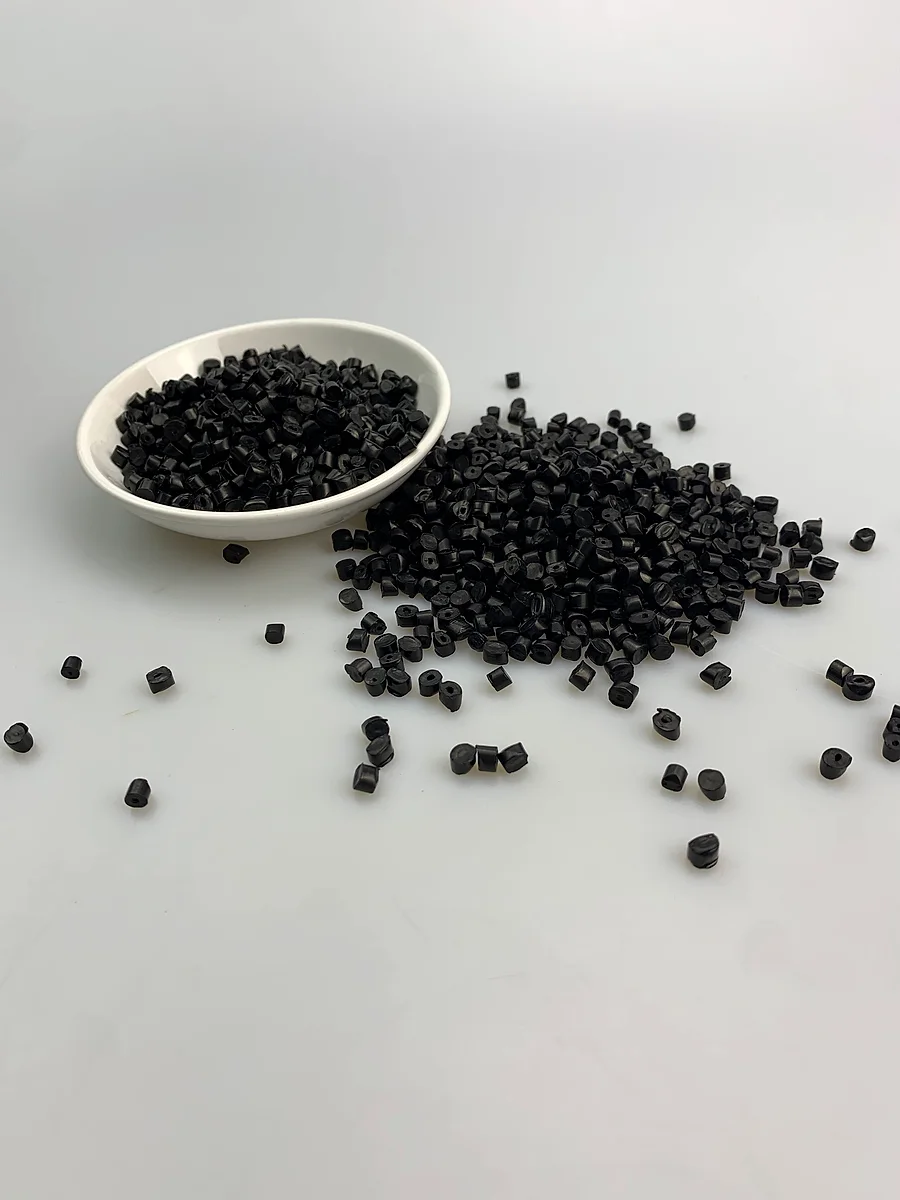 DGK-PP DD2-3A conductive PP black pellet sample
