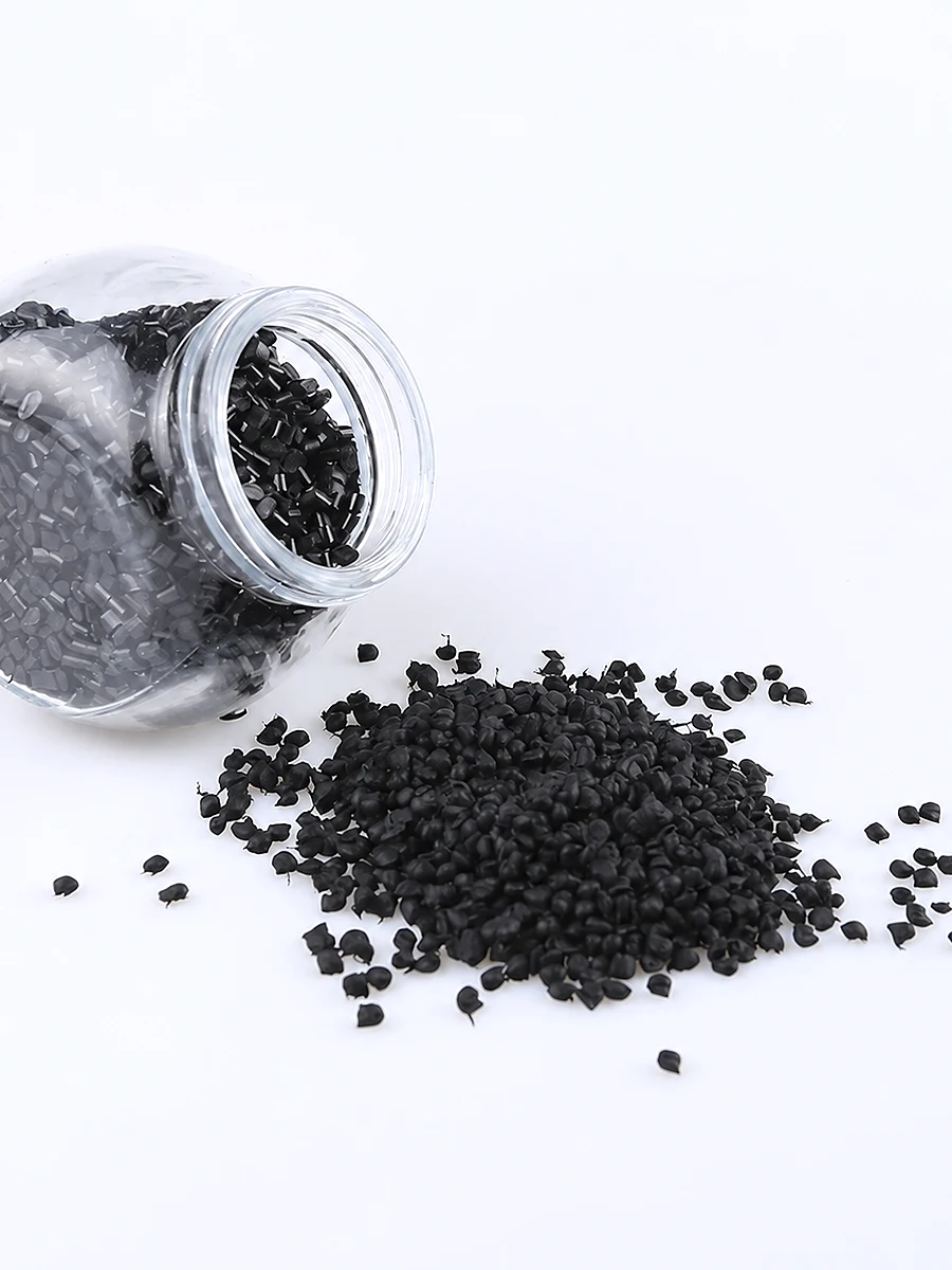 DGK-TPR DD6-9A conductive TPR black pellets in jar